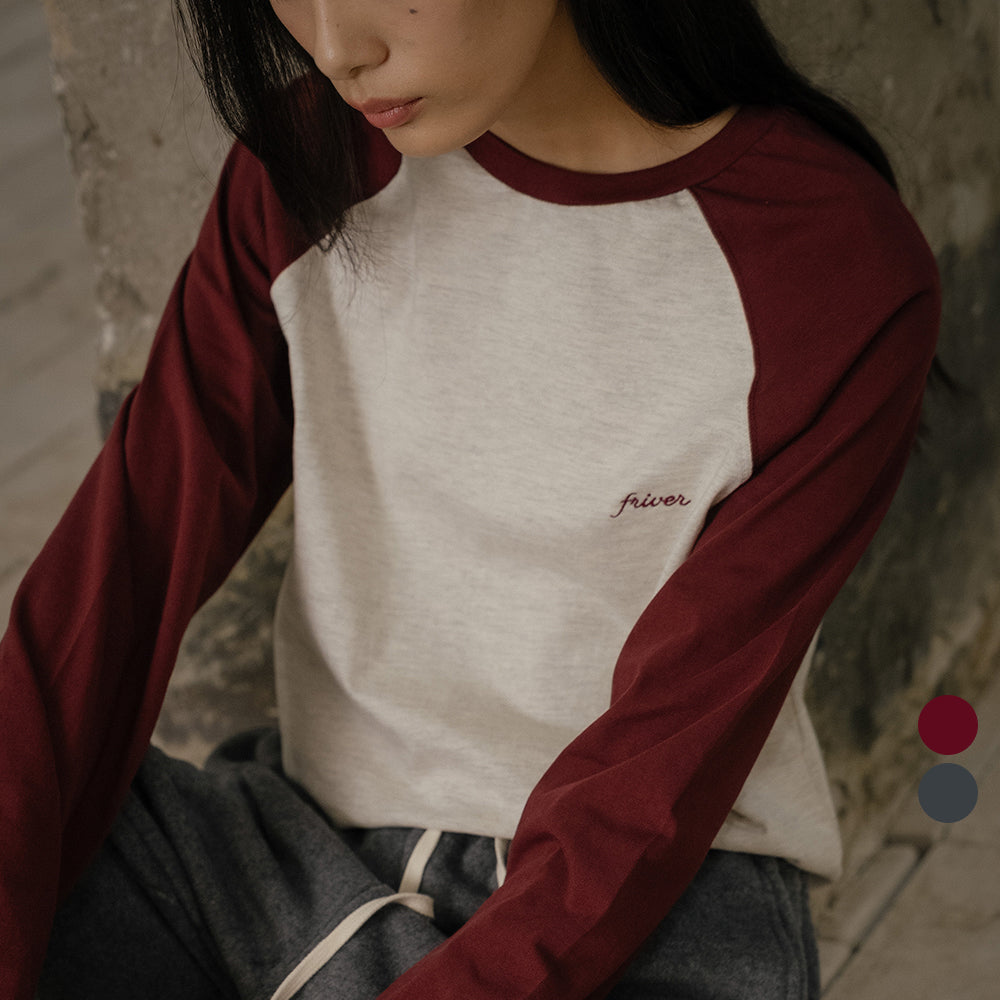 FRIVER07 Raglan long sleeve t-shirt [FRFA02LT04]_2color