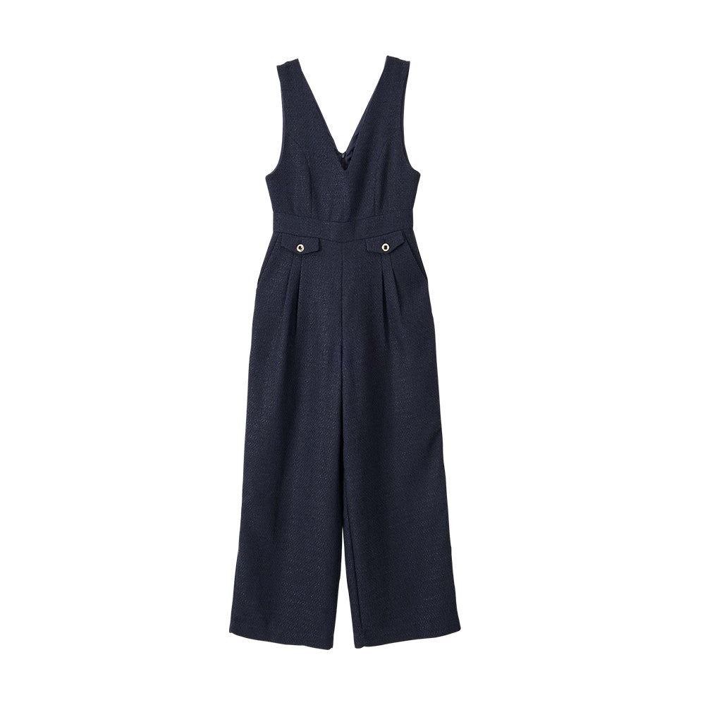 SALON DE YOHN SALON DE YOHN Jumpsuit Navy