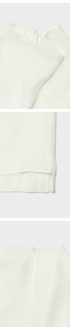 kindersalmon Ann Fluid Top Pearl