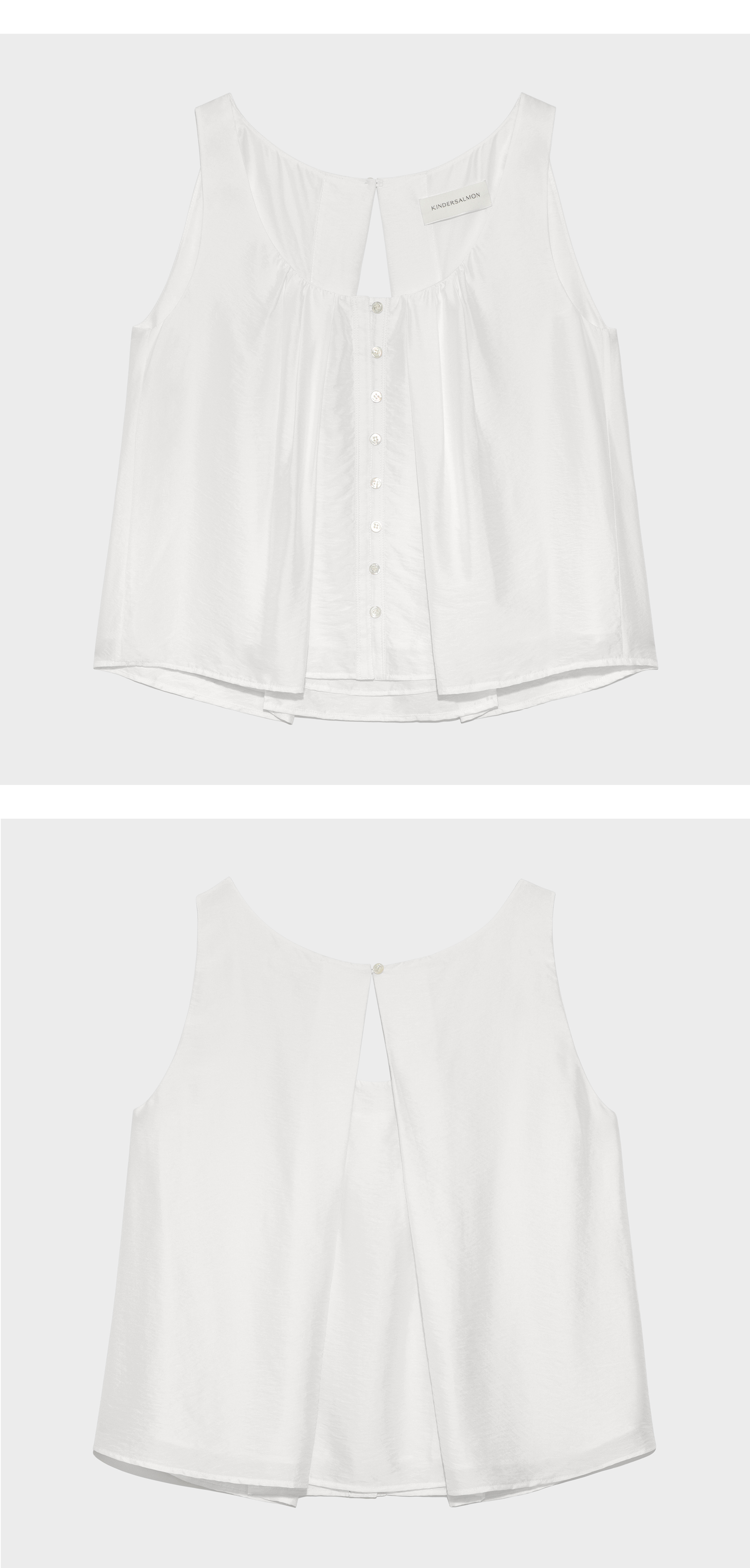 kindersalmon True Blouse Milk