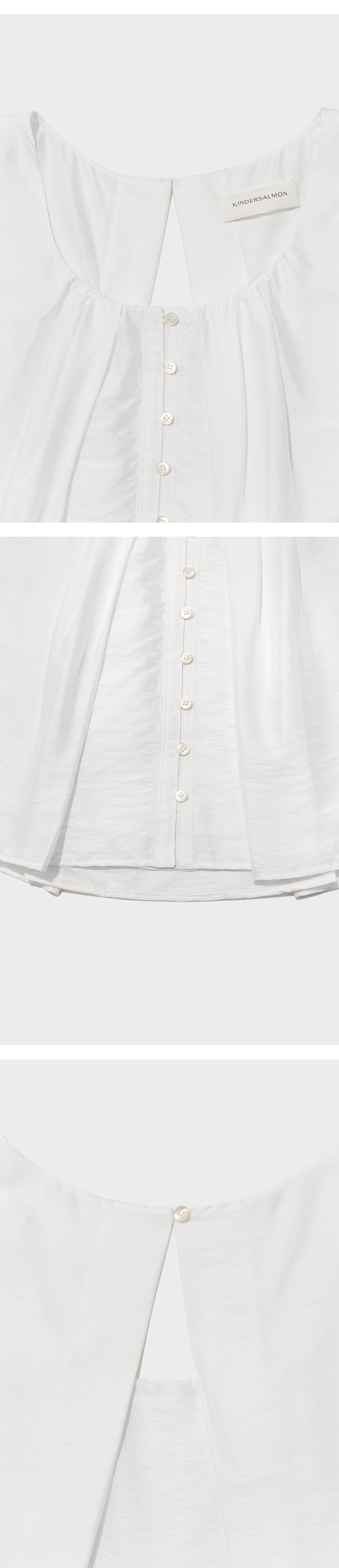 kindersalmon True Blouse Milk