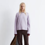 & Other Stories Relaxed fit knit sweater (Lilac)
