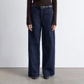 & Other Stories Regular Wide Leg Jeans (Dark Blue)