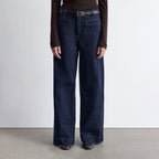 & Other Stories Regular Wide Leg Jeans (Dark Blue)