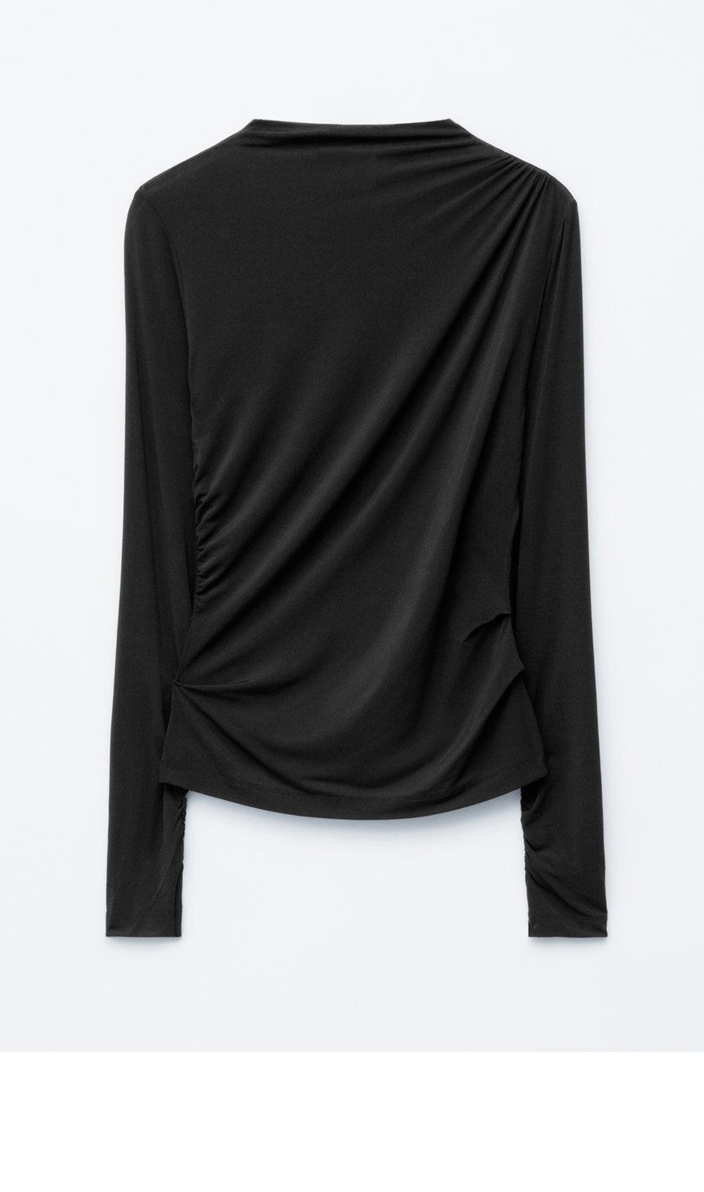 & Other Stories Drape Top (Black)