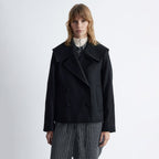 & Other Stories Double-breasted wool jacket (Black)