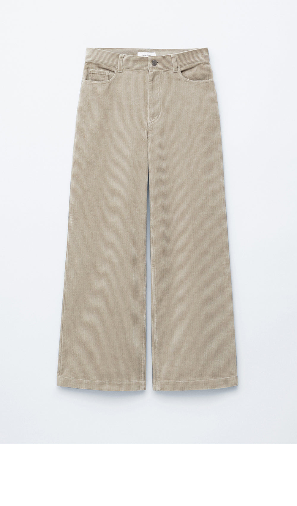& Other Stories Flared corduroy trousers (Mole)