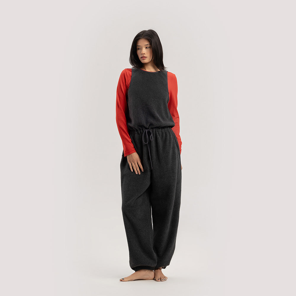 BUDHI MUDRA BUDHI MUDRA Jumpsuit Fleece Overalls