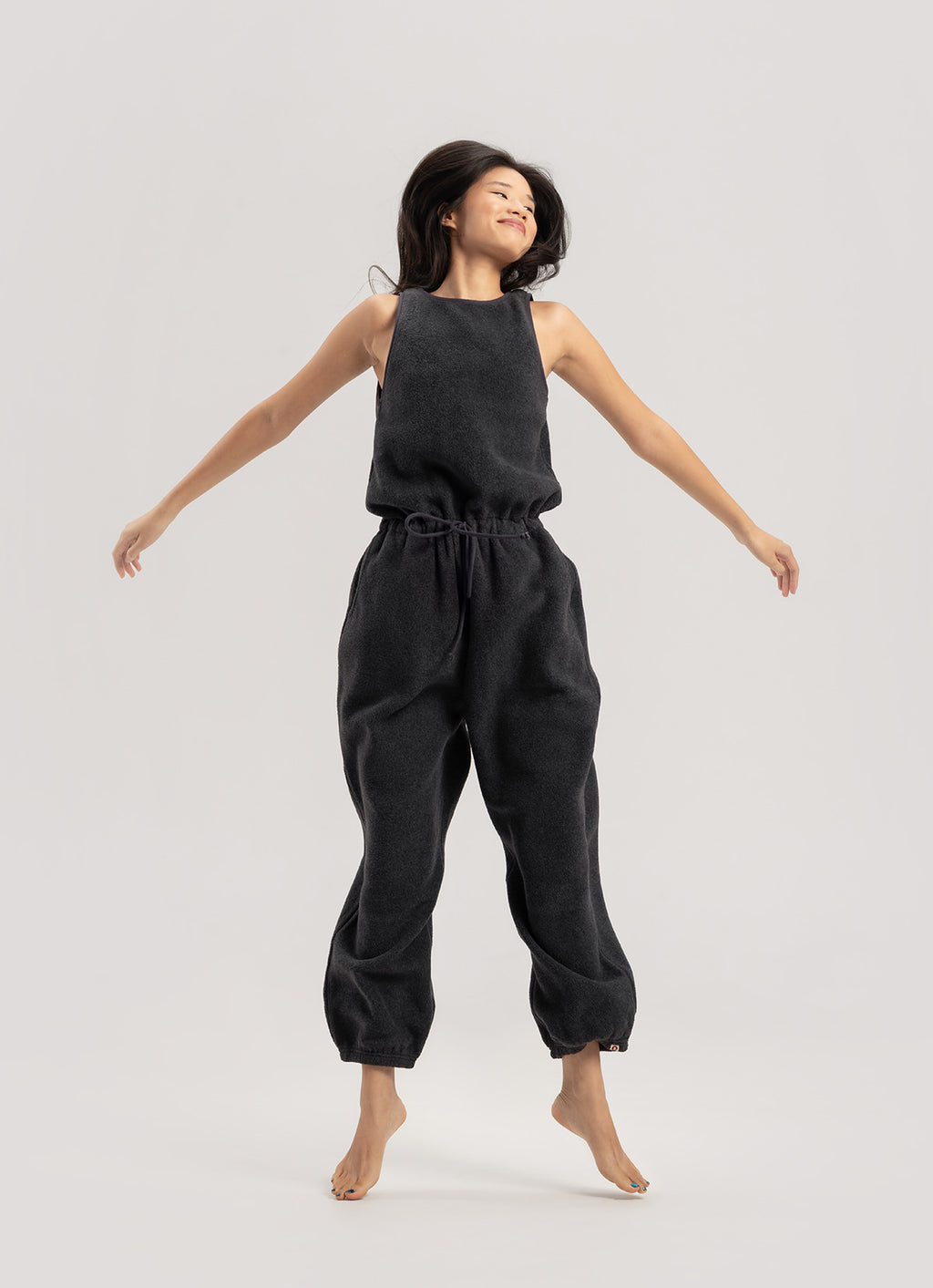 BUDHI MUDRA BUDHI MUDRA Jumpsuit Fleece Overalls
