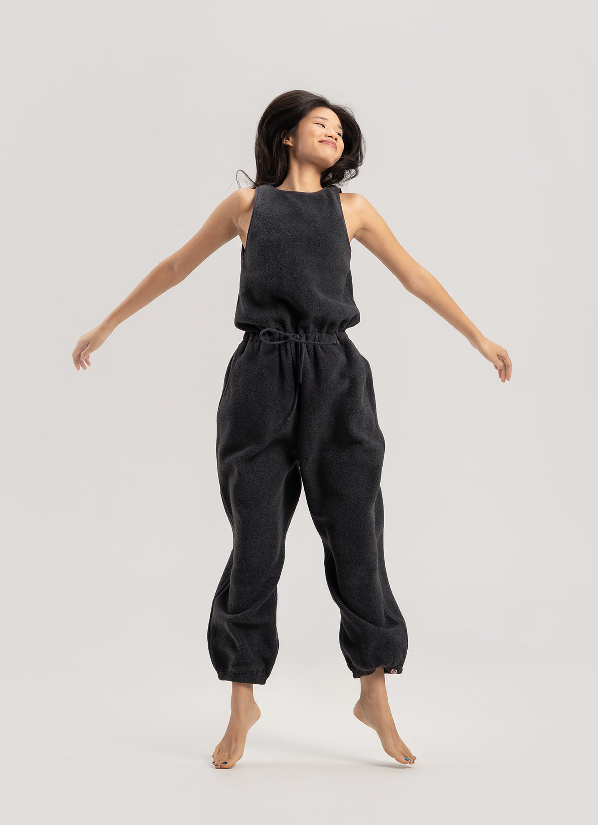 BUDHI MUDRA BUDHI MUDRA Jumpsuit Fleece Overalls