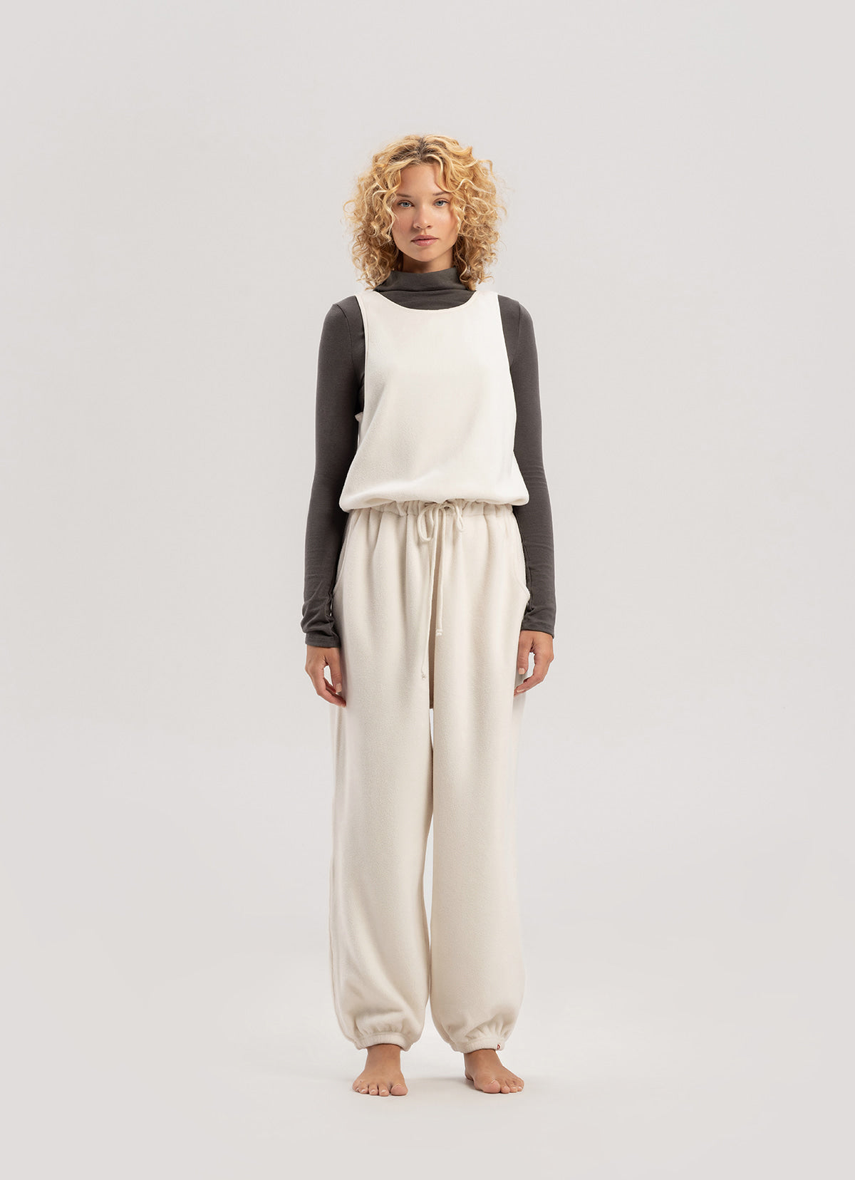 BUDHI MUDRA BUDHI MUDRA Jumpsuit Fleece Overalls