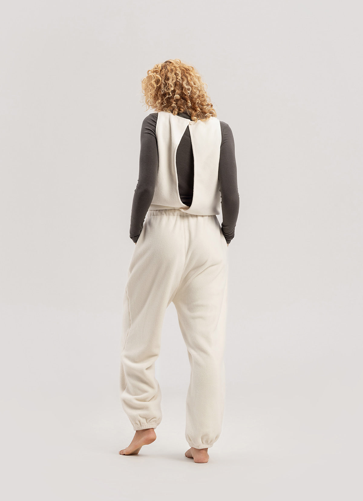 BUDHI MUDRA BUDHI MUDRA Jumpsuit Fleece Overalls