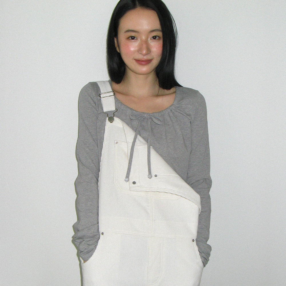 RONRON RONRON Jumpsuit Back Heart Pocket