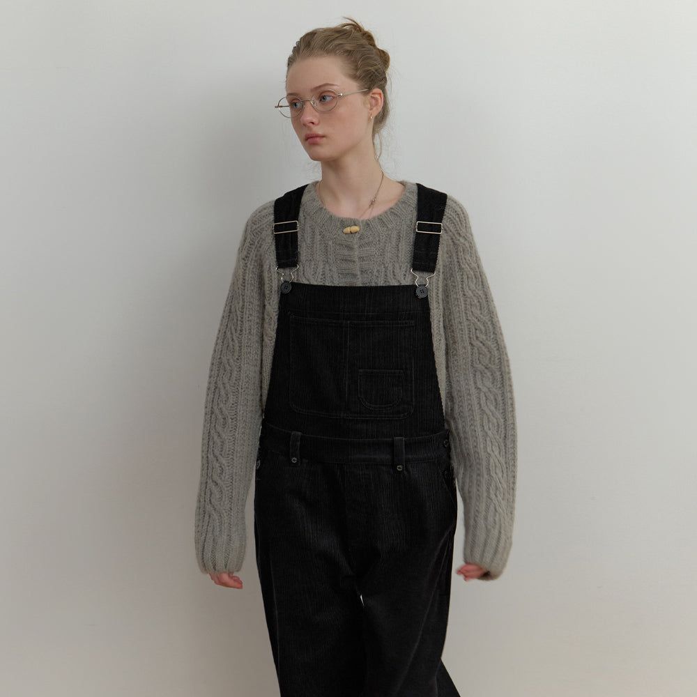 THE MITTEN THE MITTEN Roo Overall Pants Black