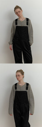 THE MITTEN THE MITTEN Roo Overall Pants Black
