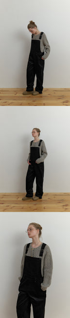 THE MITTEN THE MITTEN Roo Overall Pants Black