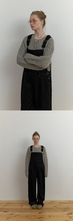 THE MITTEN THE MITTEN Roo Overall Pants Black