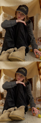 THE MITTEN THE MITTEN Roo Overall Pants Black