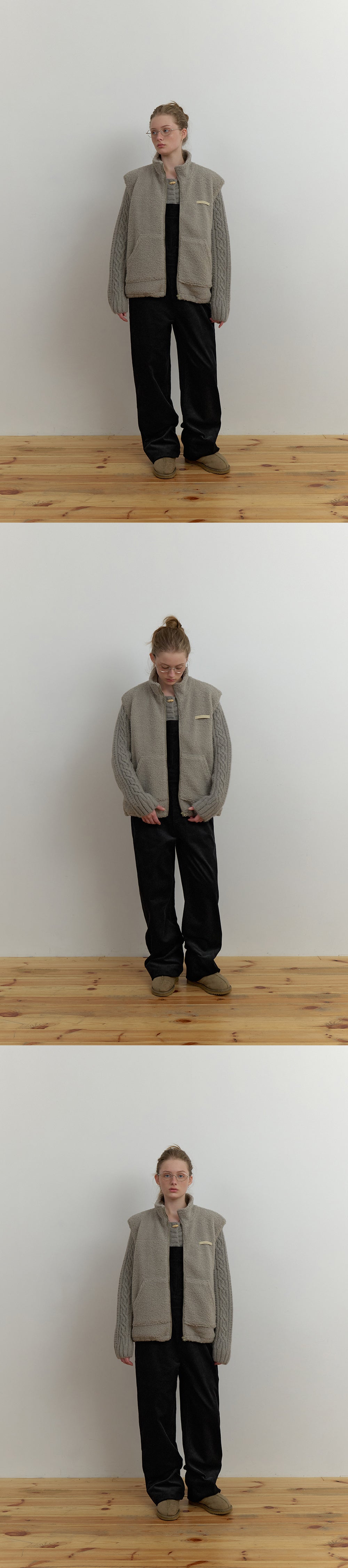 THE MITTEN THE MITTEN Roo Overall Pants Black