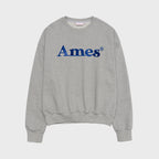 ames worldwide BASIC LOGO SWEATSHIRT GREY