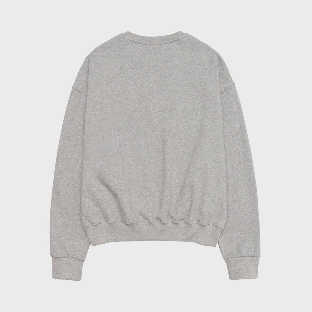 ames worldwide BASIC LOGO SWEATSHIRT GREY