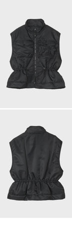 CECILIE BAHNSEN (W) BREE VEST (BLACK)