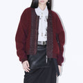 TOGA (concierge) (U) WOOL PILE BOA JACKET (D.RED)