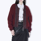 TOGA (concierge) (U) WOOL PILE BOA JACKET (D.RED)