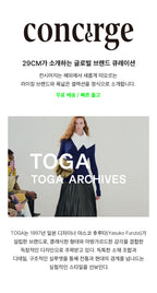 TOGA (concierge) (U) WOOL PILE BOA JACKET (D.RED)