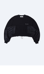 TOGA (concierge) (U) NYLON SWEATSHIRT (BLACK)