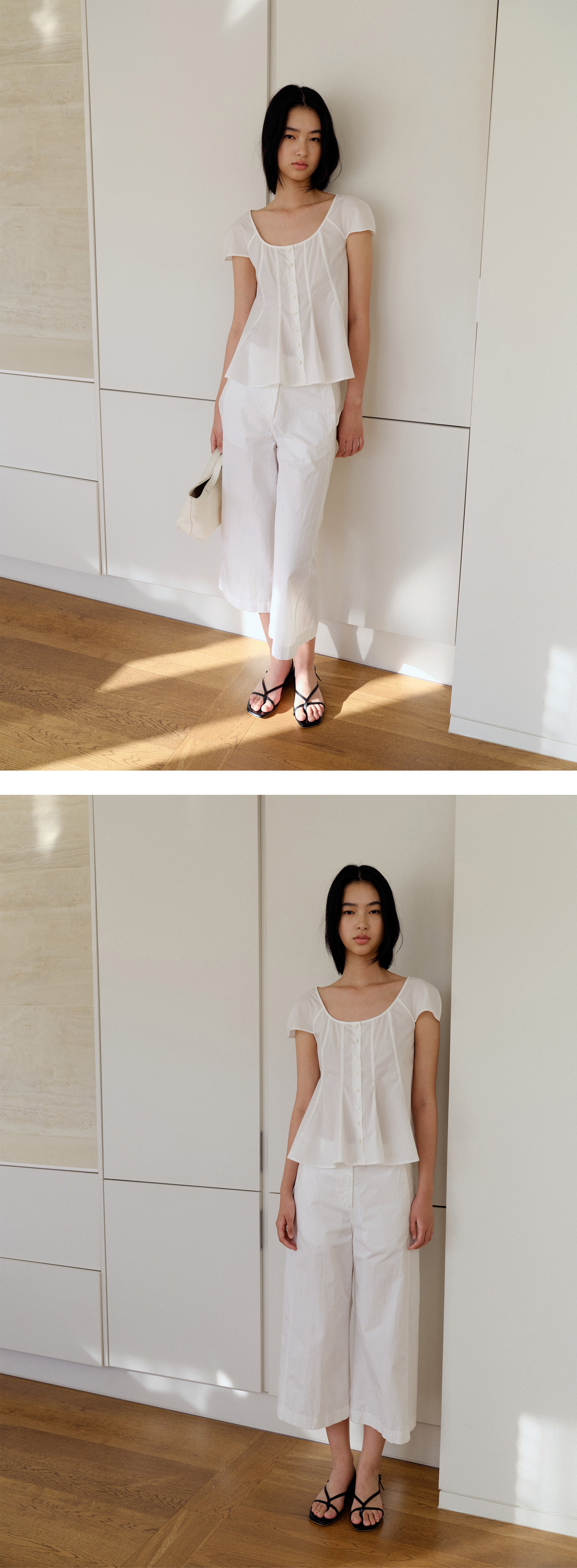 kindersalmon James Cotton Blouse White-Sail