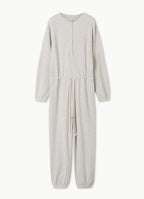 BUDHI MUDRA BUDHI MUDRA Jumpsuit Henley Neck