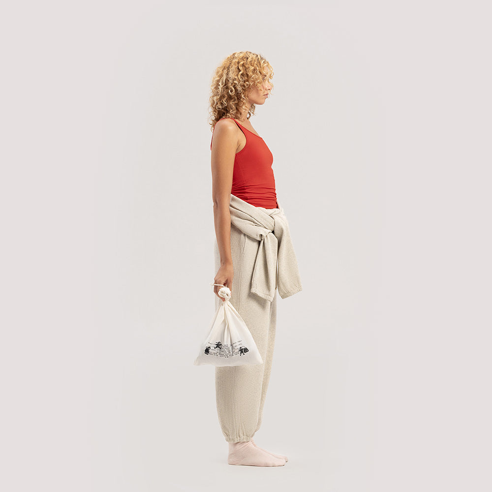 BUDHI MUDRA BUDHI MUDRA Jumpsuit Henley Neck