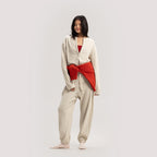 BUDHI MUDRA BUDHI MUDRA Jumpsuit Henley Neck