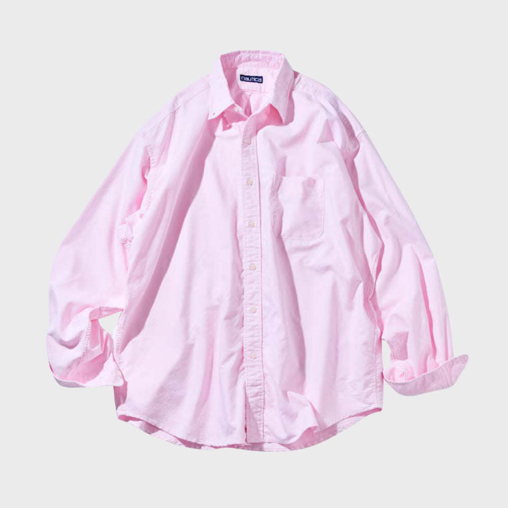 NAUTICA Oxford button down shirt (3 colors) JST5395
