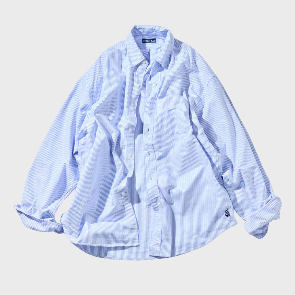 NAUTICA Oxford button down shirt (3 colors) JST5395