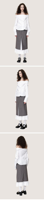 WMWM (concierge) (W) SKIRTS 11 (GRAY)