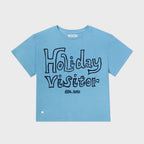 HOLIDAYVISITOR Modal short sleeve t-shirt_3color