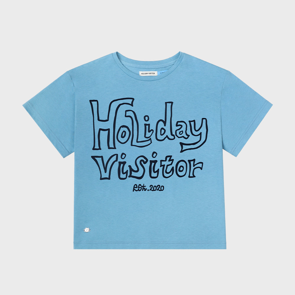 HOLIDAYVISITOR Modal short sleeve t-shirt_3color