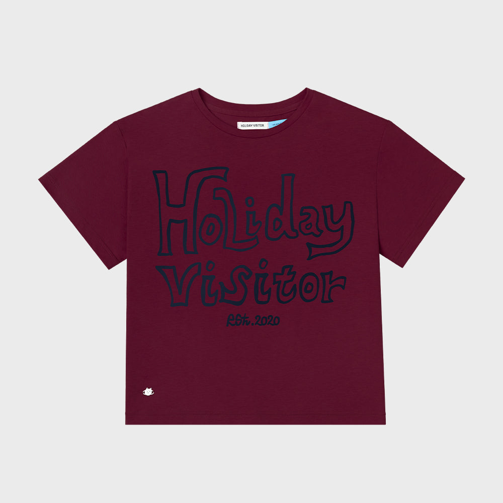 HOLIDAYVISITOR Modal short sleeve t-shirt_3color
