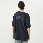 OFF AND AWAY Overlook print t-shirt_navy