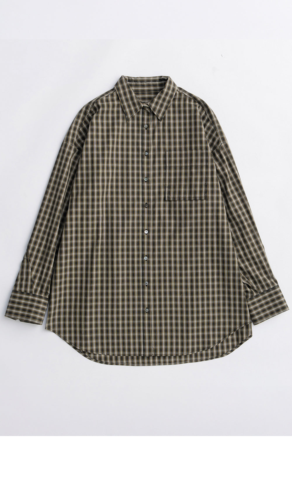 MAISON SPECIAL OVERSIZED SHIRT WITH BABUSHKA (BLK)