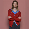 MAISON SPECIAL MULTIWAY CARDIGAN SET (RED)