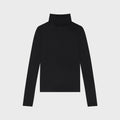 FLORE FLORE DINAH TURTLENECK (BLACK)