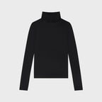FLORE FLORE DINAH TURTLENECK (BLACK)