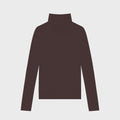 FLORE FLORE DINAH TURTLENECK (CHOCO PLUM)