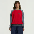 TEKET Script Terry Sweatshirt Red