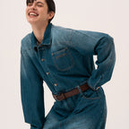 EDENIK EDENIK Denim Jumpsuit Size