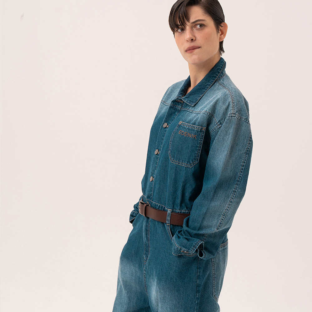 EDENIK EDENIK Denim Jumpsuit Size