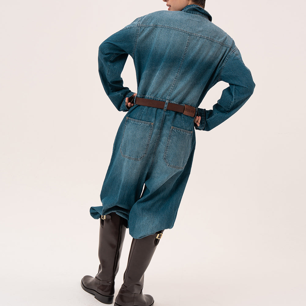 EDENIK EDENIK Denim Jumpsuit Size